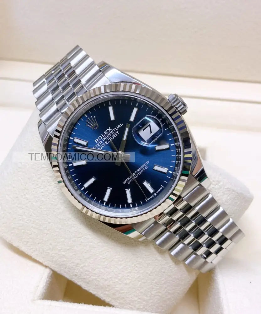 Datejust 36mm Jubilee blu