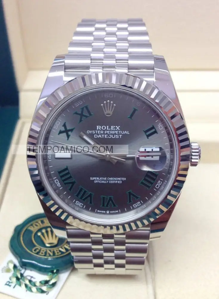 Datejust 41mm Jubilee Wimbledon