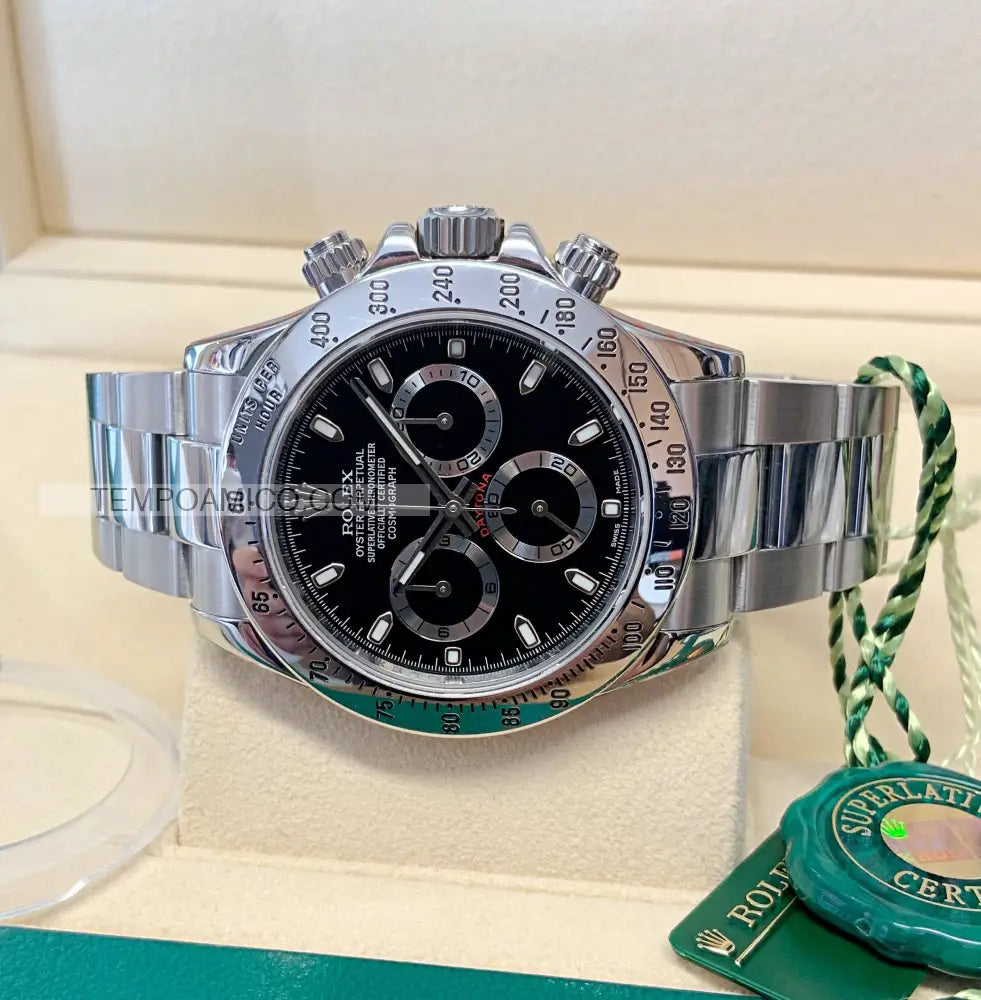 Daytona acciaio nero