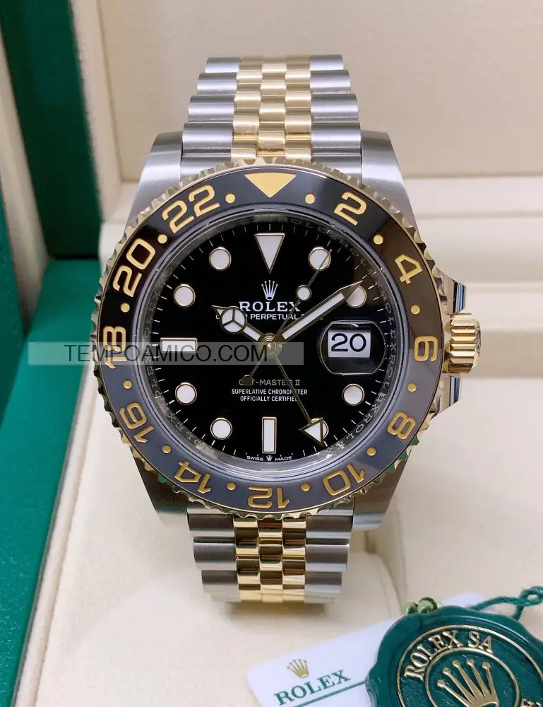 GMT-Master II acciaio oro Jubilee