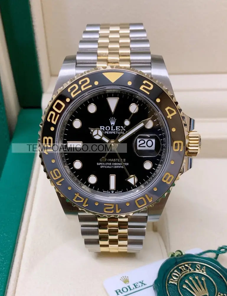 GMT-Master II acciaio oro Jubilee