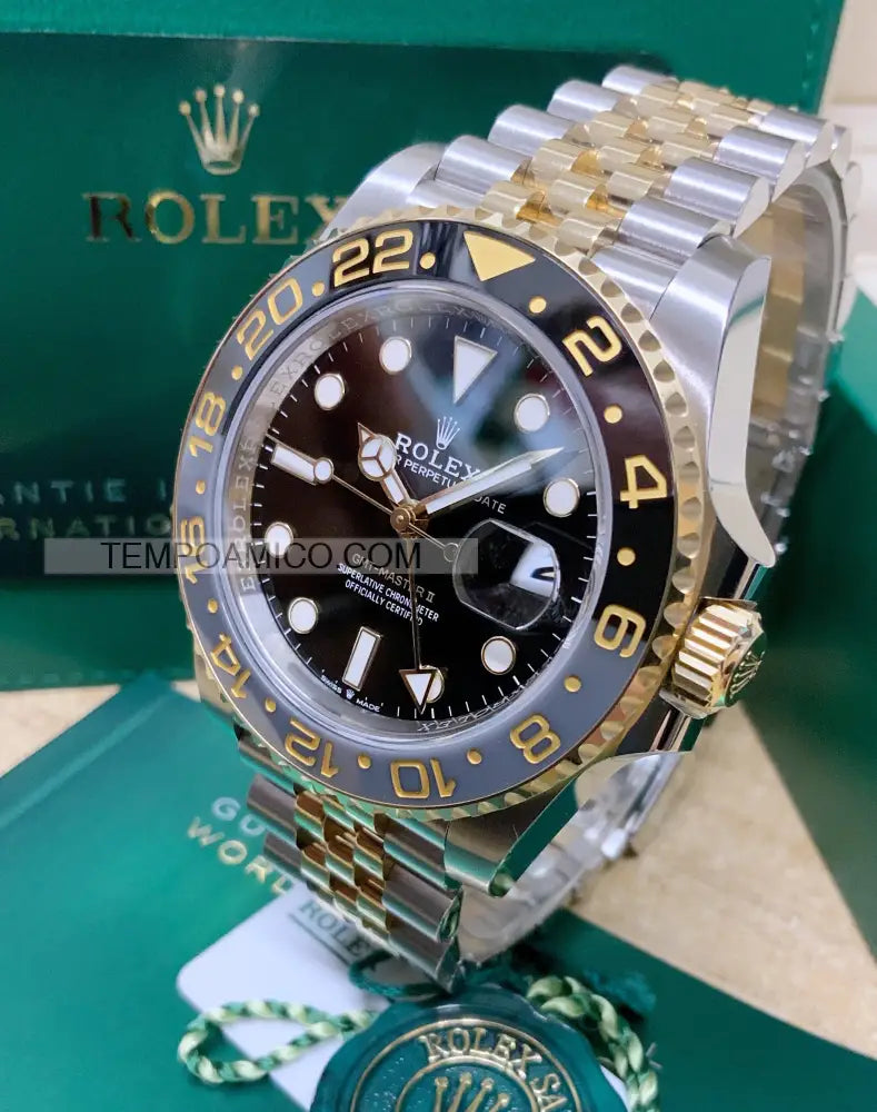 GMT-Master II acciaio oro Jubilee