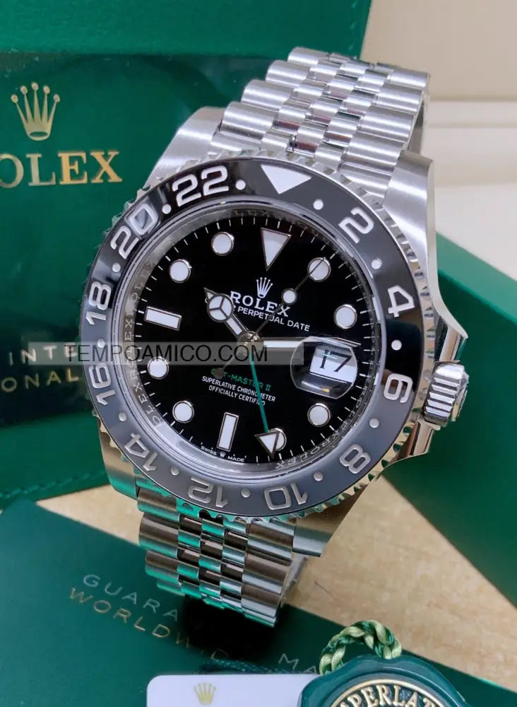 GMT-Master II Jubilee nero e grigio