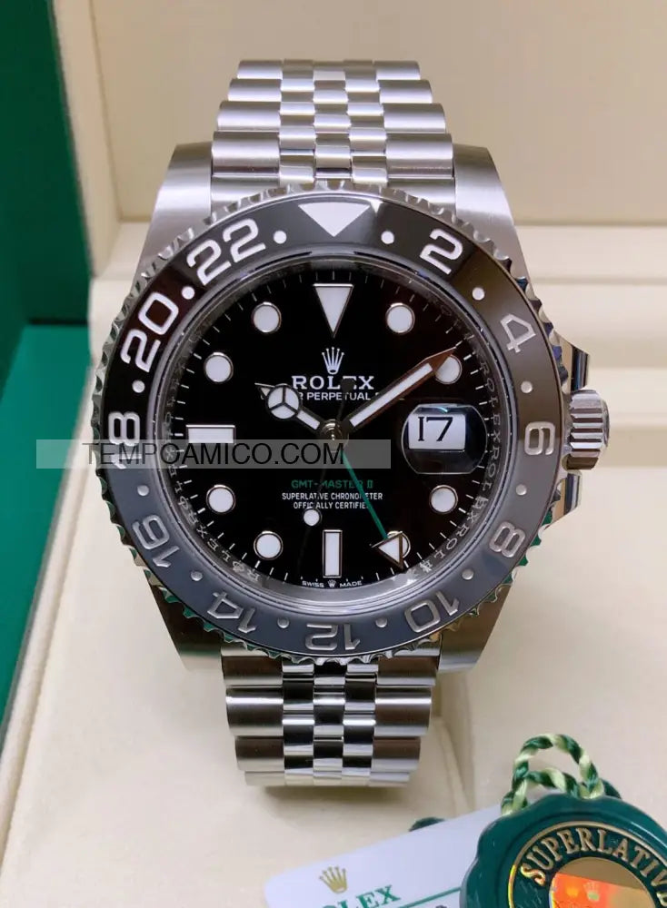 GMT-Master II Jubilee nero e grigio