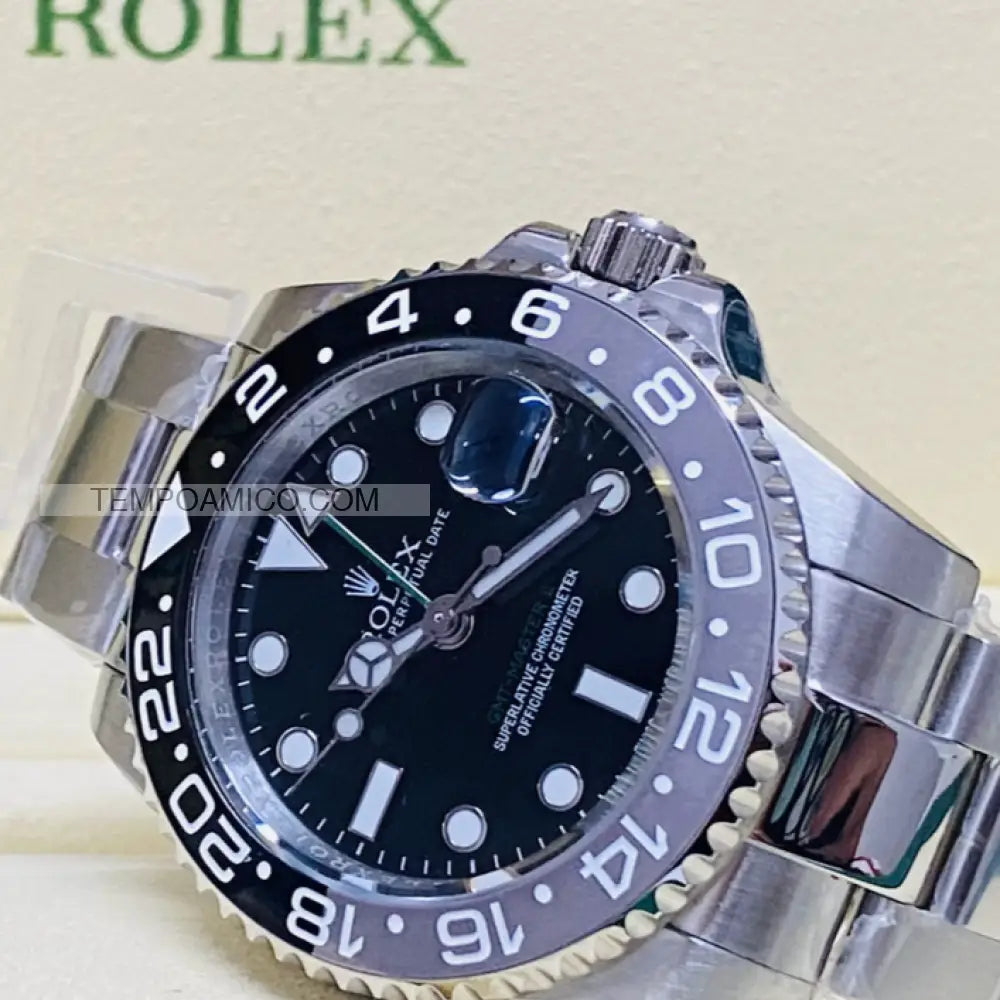 GMT-Master II Oyster nero e grigio