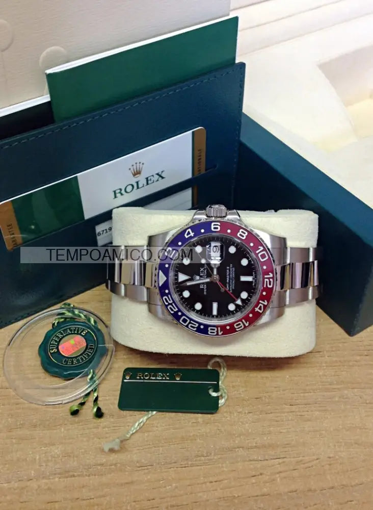 GMT-Master II Pepsi oyster