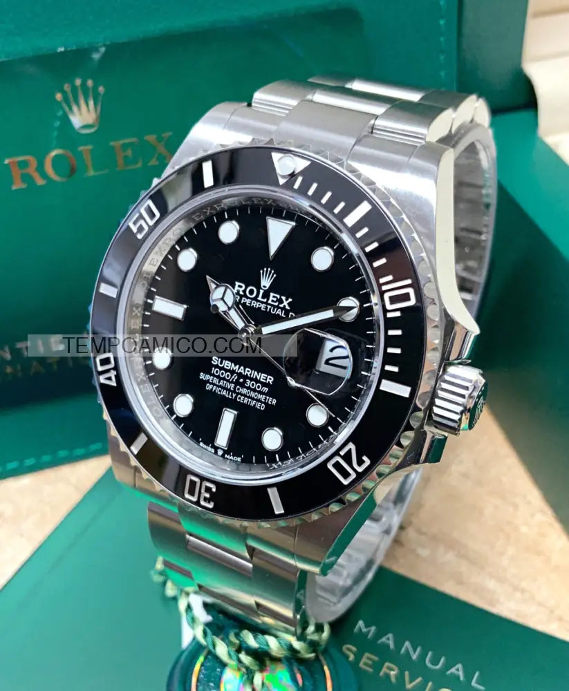 Submariner nero data 41mm