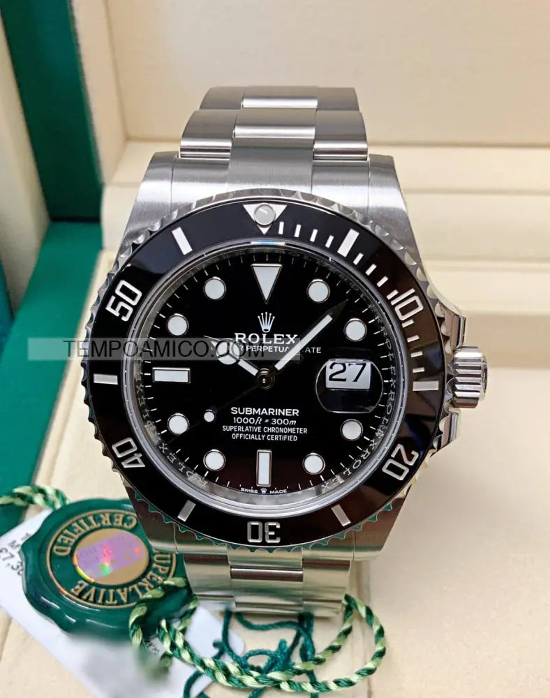 Submariner nero data 41mm