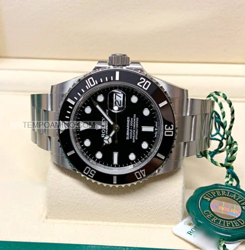 Submariner nero data 41mm