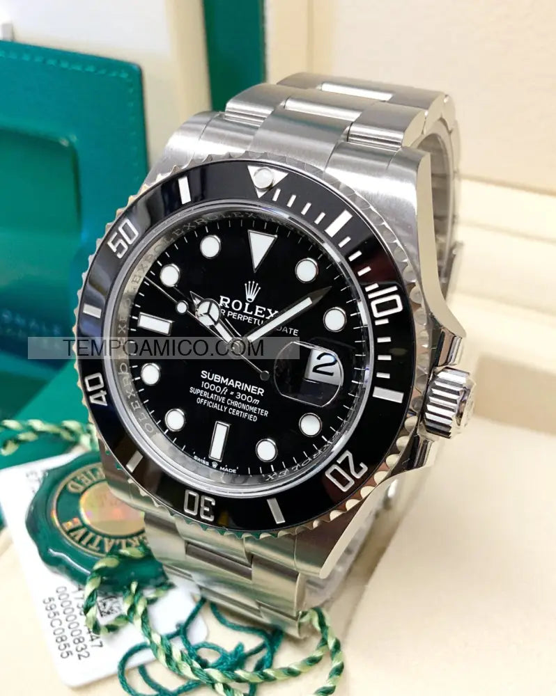 Submariner nero data 41mm