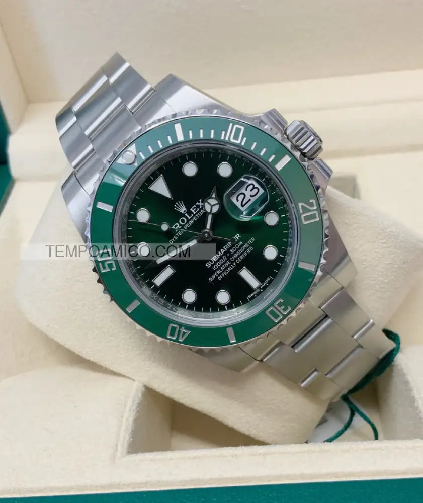Submariner verde Hulk 40mm