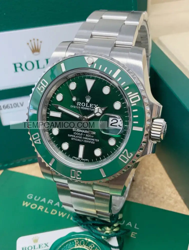 Submariner verde Hulk 40mm