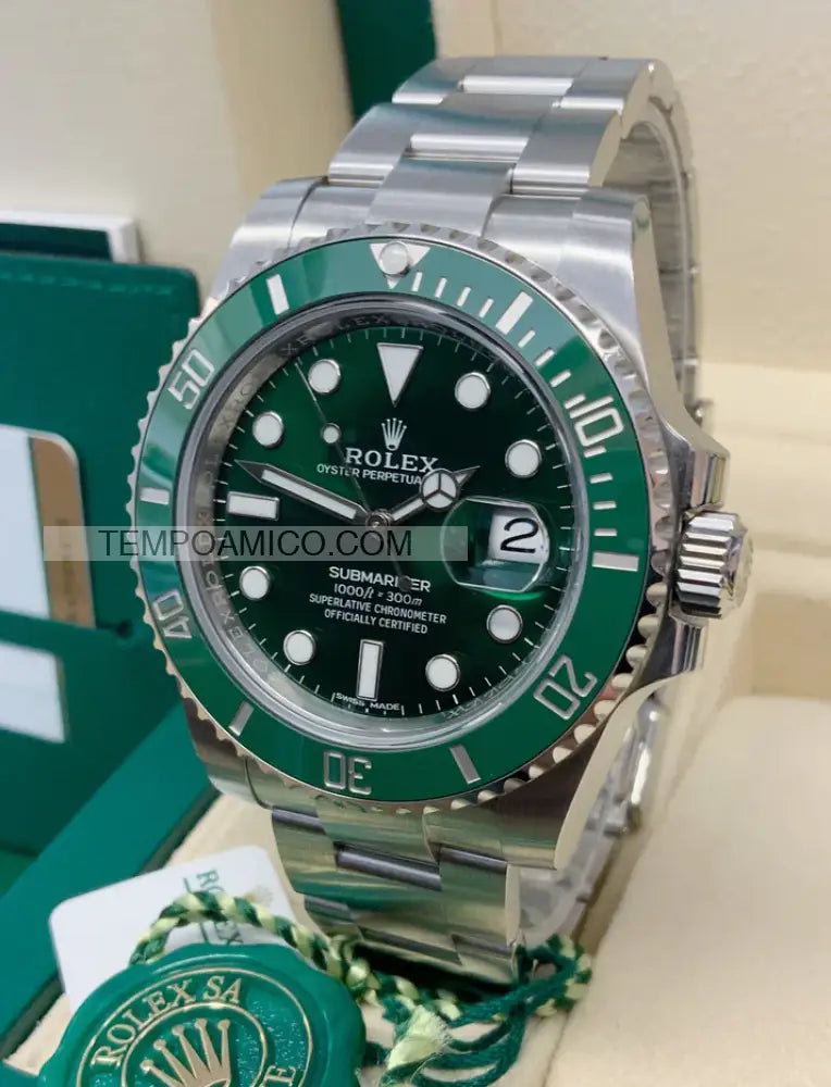 Submariner verde Hulk 40mm