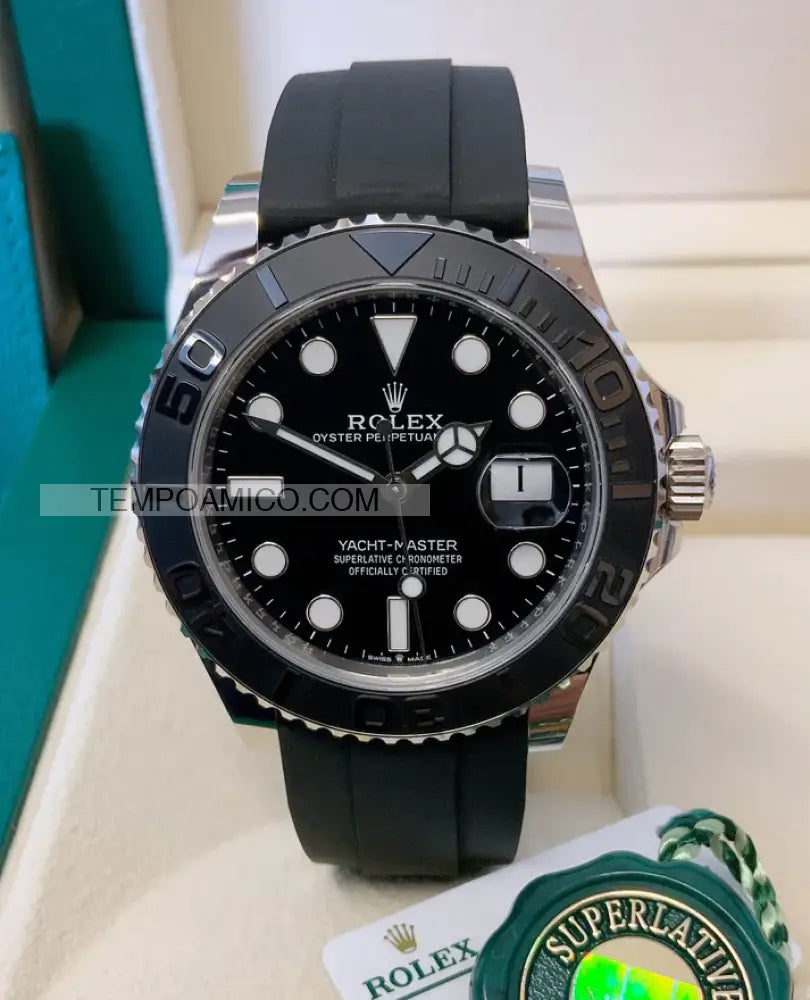 Yacht Master gomma acciaio