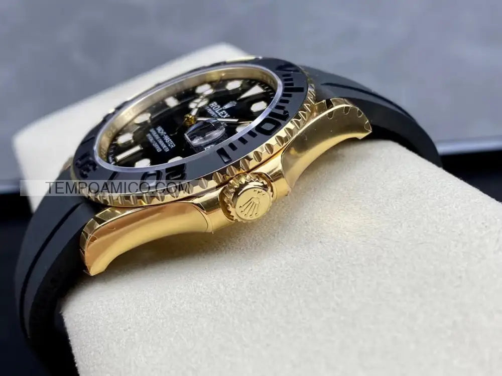 Yacht Master gomma oro giallo