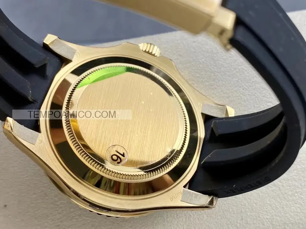 Yacht Master gomma oro giallo