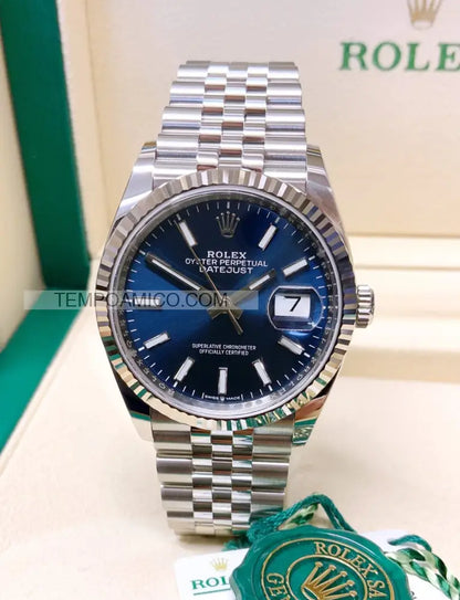 repliche rolex - Datejust 36mm jubilè blu - rolex replica