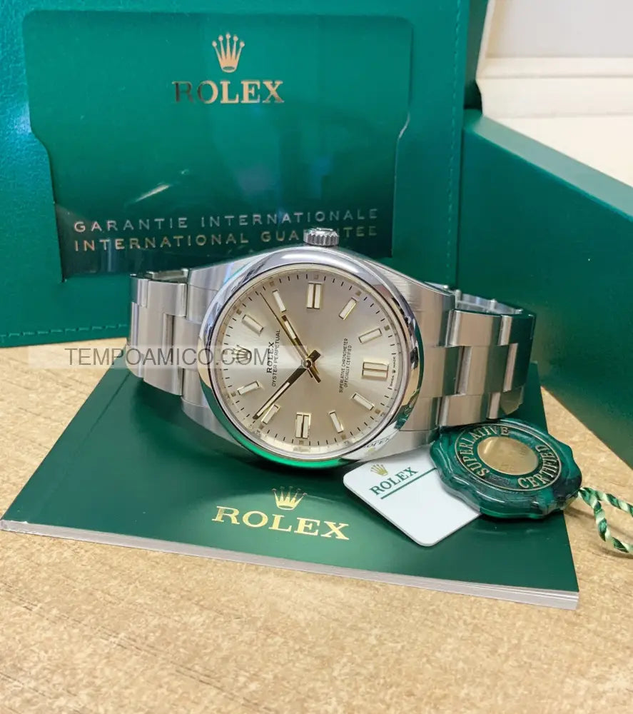 Oyster perpetual 36mm grigio Orologi da polso