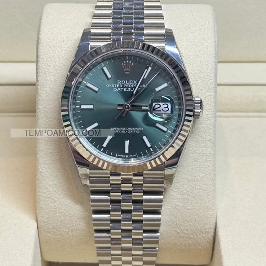 Datejust 36mm jubile Mint Green