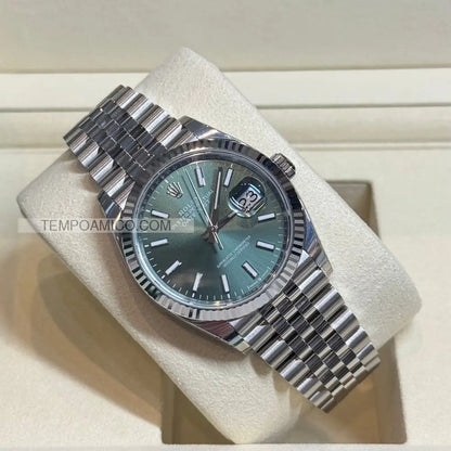 Repliche rolex Datejust 36mm jubile Mint Green orologi di lusso replica rolex  