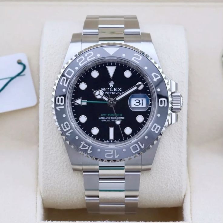 GMT Master II  Oyster nero e grigio